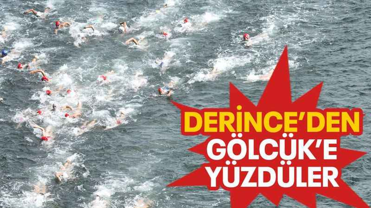 Derince’den Gölcük’e yüzdüler